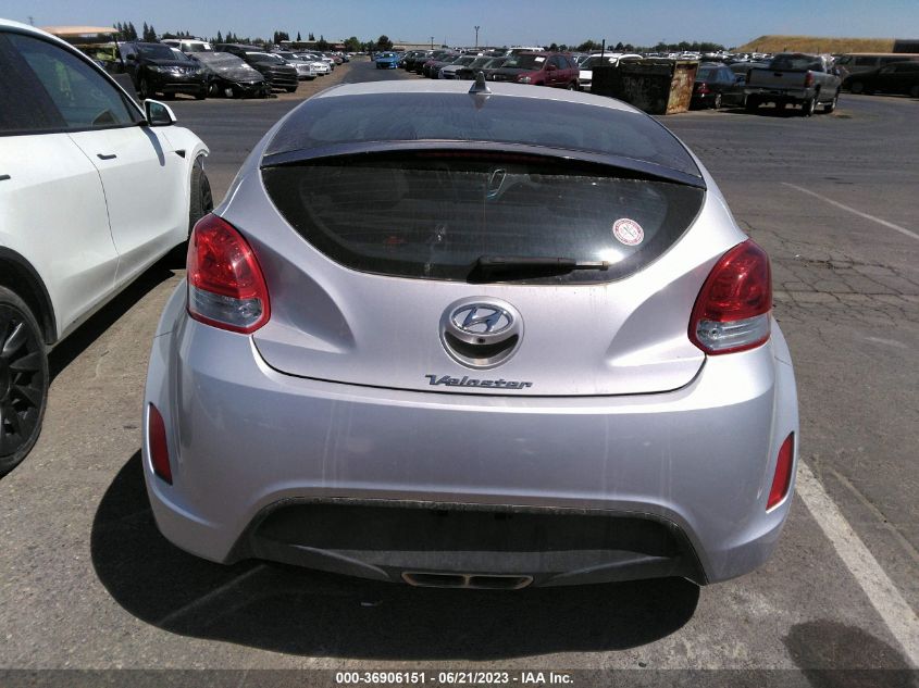 2017 HYUNDAI VELOSTER - KMHTC6AD4HU315090