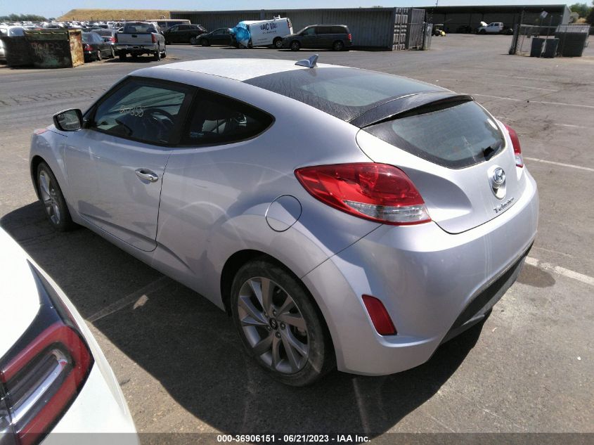2017 HYUNDAI VELOSTER - KMHTC6AD4HU315090