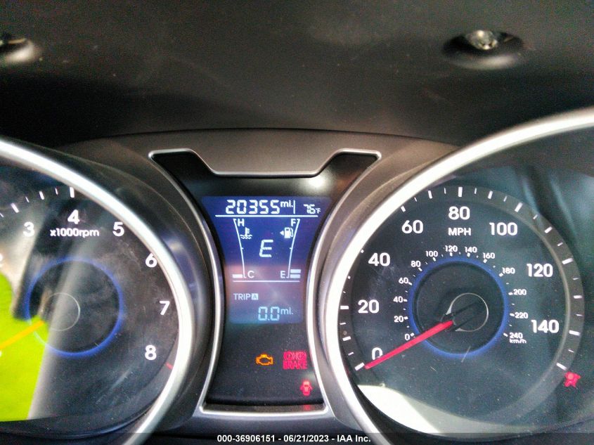 2017 HYUNDAI VELOSTER - KMHTC6AD4HU315090