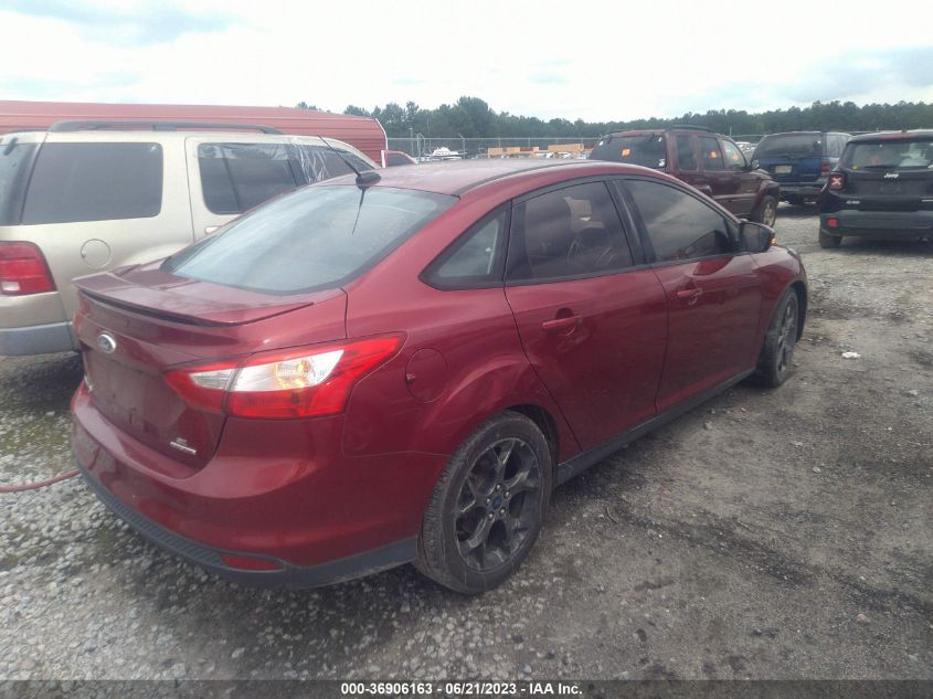 2014 FORD FOCUS SE - 1FADP3F22EL302148