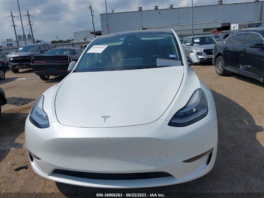 2022 TESLA MODEL Y LONG RANGE - 7SAYGDEE1NF390094