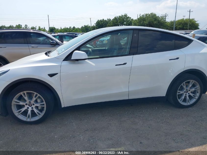 2022 TESLA MODEL Y LONG RANGE - 7SAYGDEE1NF390094