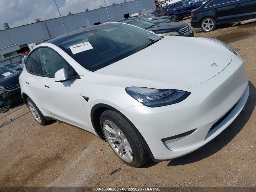 2022 TESLA MODEL Y LONG RANGE - 7SAYGDEE1NF390094