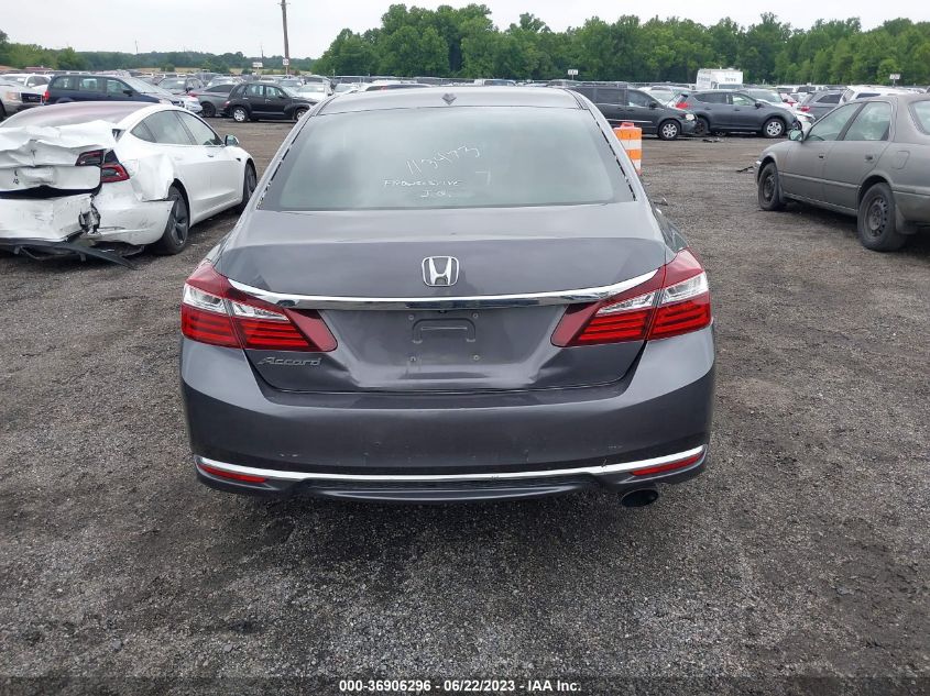 2016 HONDA ACCORD SEDAN EX-L - 1HGCR2F89GA116735