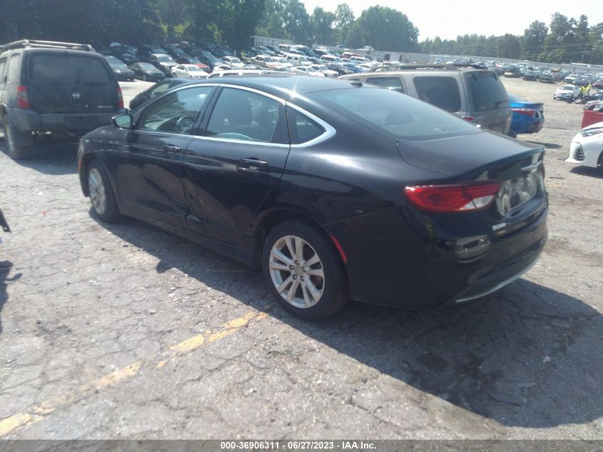 2015 CHRYSLER 200 LIMITED - 1C3CCCAB3FN587297