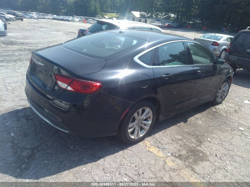 2015 CHRYSLER 200 LIMITED - 1C3CCCAB3FN587297
