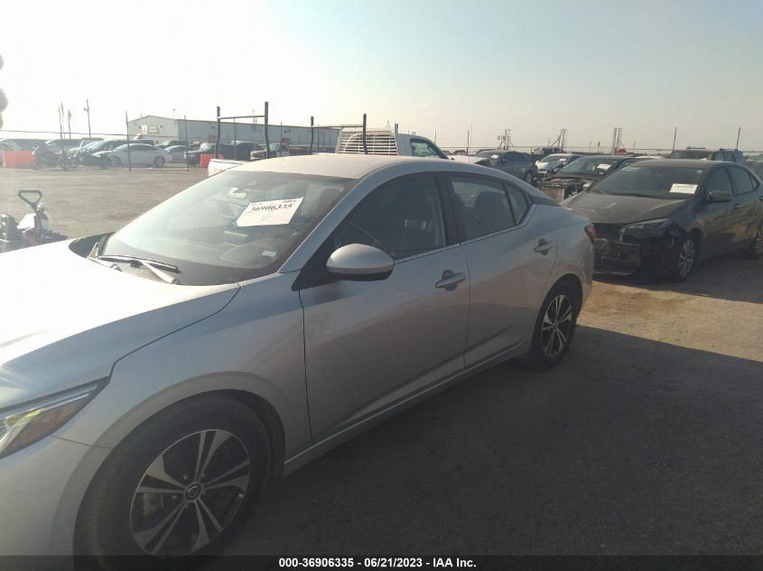 2022 NISSAN SENTRA SV - 3N1AB8CV8NY290511