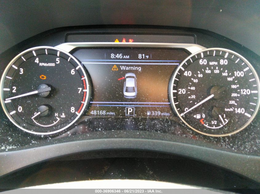 2022 NISSAN ALTIMA SV - 1N4BL4DV2NN301351