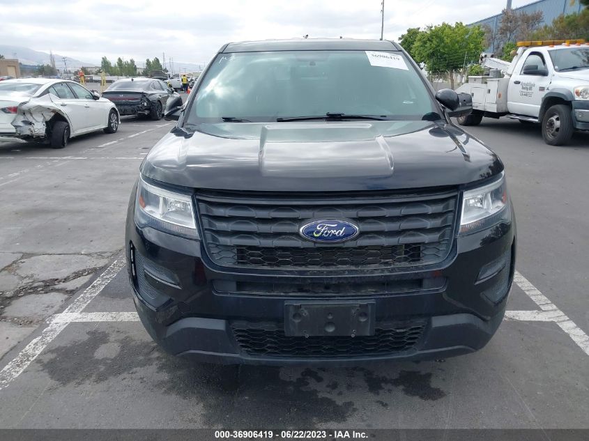 2018 FORD POLICE INTERCEPTOR UTILITY - 1FM5K8AR4JGB68059