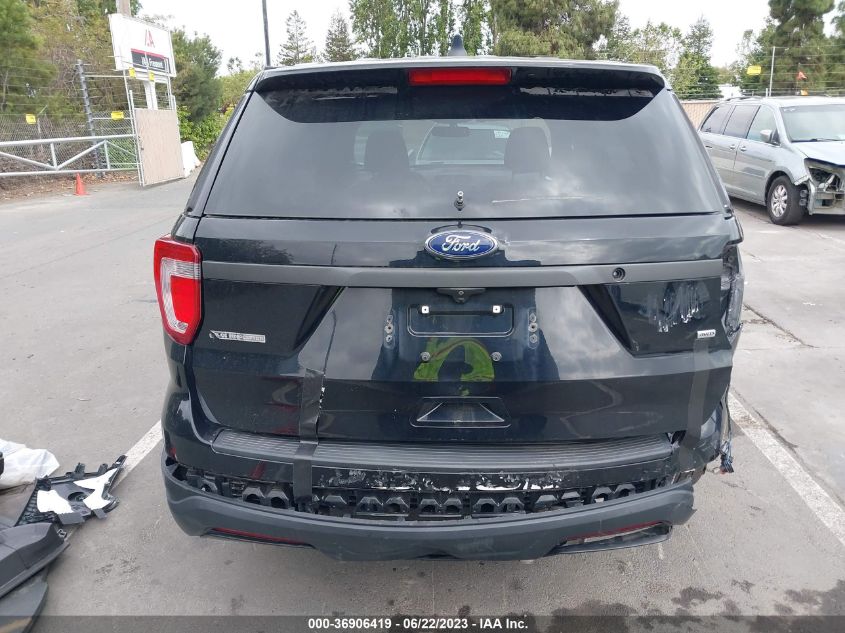 2018 FORD POLICE INTERCEPTOR UTILITY - 1FM5K8AR4JGB68059