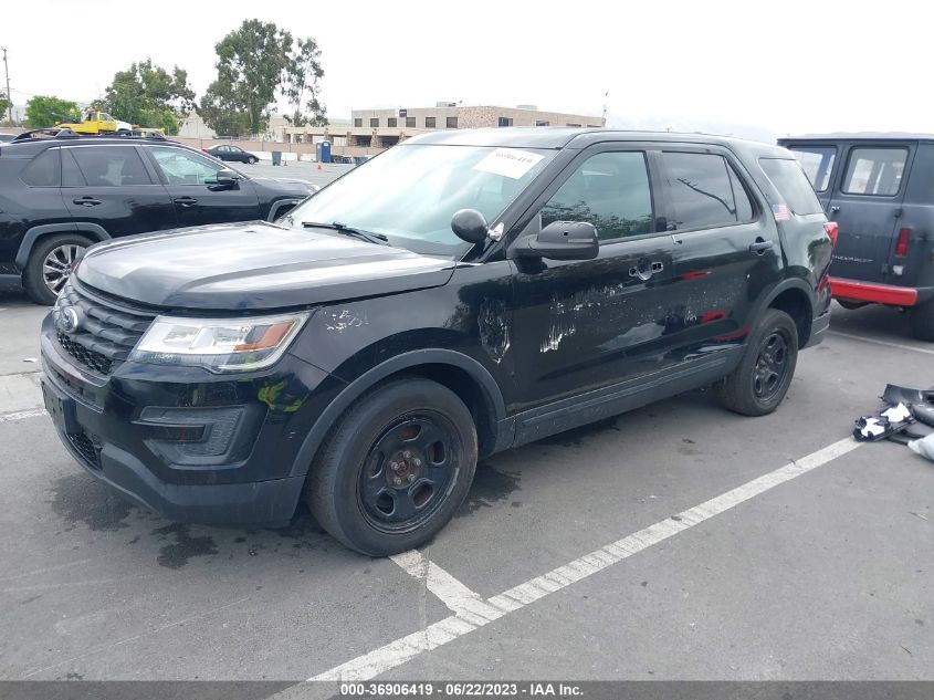 2018 FORD POLICE INTERCEPTOR UTILITY - 1FM5K8AR4JGB68059