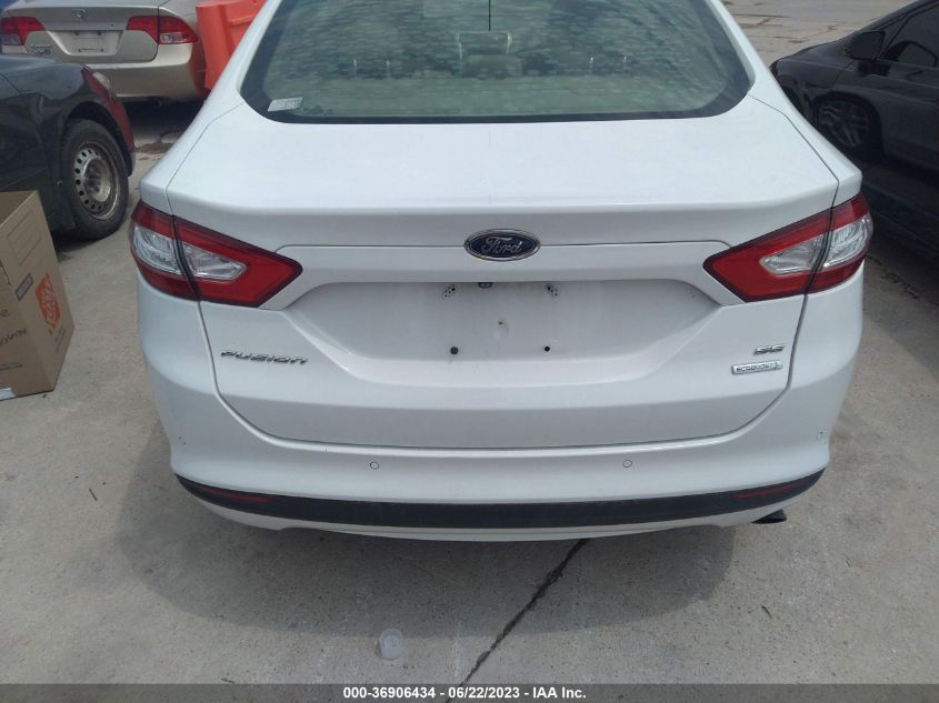 2016 FORD FUSION SE - 3FA6P0HD3GR278842