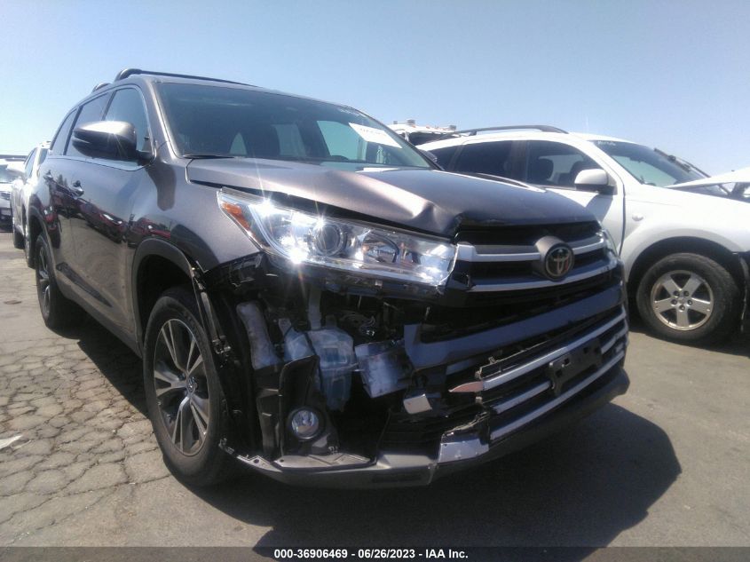 2019 TOYOTA HIGHLANDER LE - 5TDZZRFHXKS321462