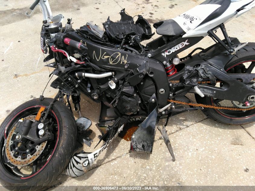 2012 YAMAHA YZFR6 JYARJ16E0CA027092