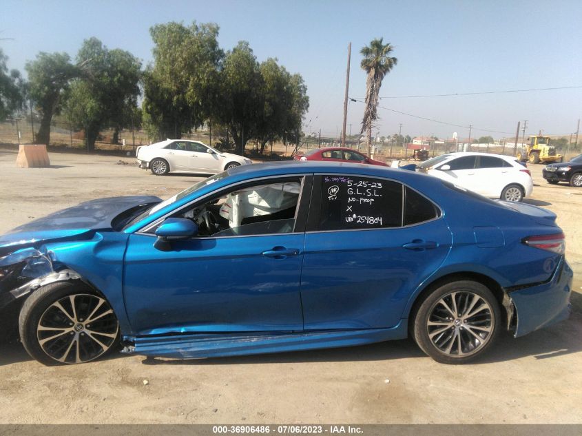 2019 TOYOTA CAMRY L/LE/XLE/SE/XSE - 4T1B11HK2KU254804
