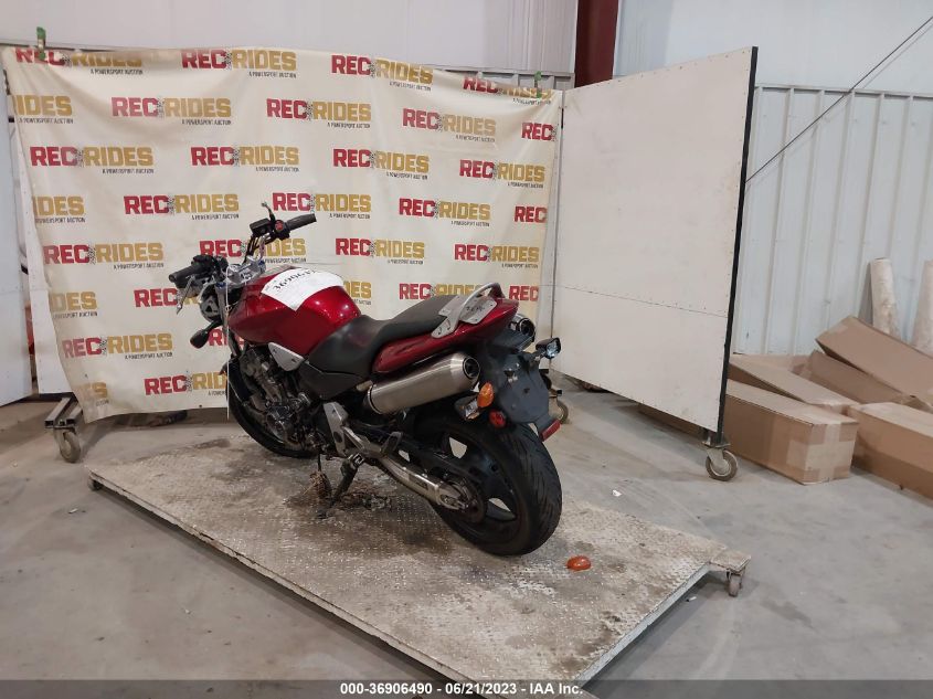 2007 HONDA CB900 F - JH2SC48037M501261