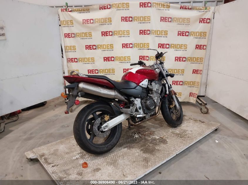 2007 HONDA CB900 F - JH2SC48037M501261
