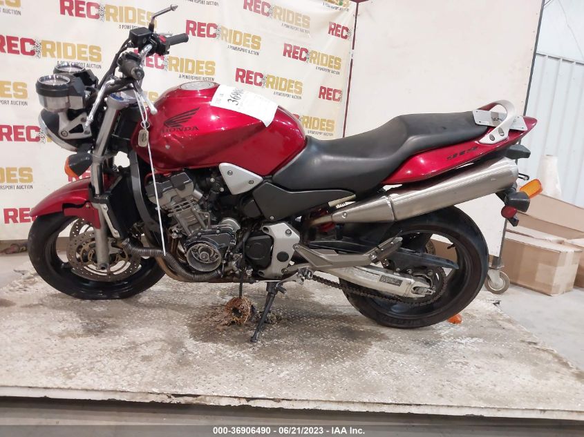 2007 HONDA CB900 F - JH2SC48037M501261