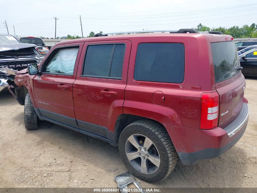 2016 JEEP PATRIOT HIGH ALTITUDE EDITION - 1C4NJRFB1GD695477