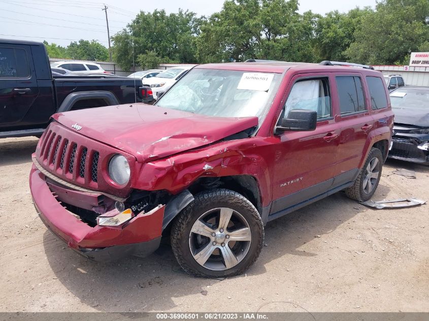 2016 JEEP PATRIOT HIGH ALTITUDE EDITION - 1C4NJRFB1GD695477