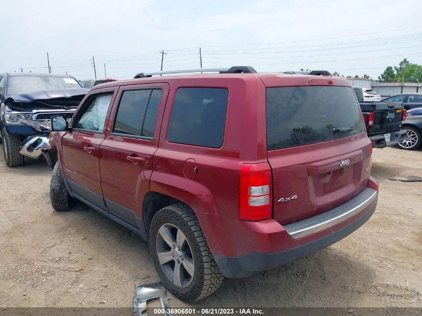 2016 JEEP PATRIOT HIGH ALTITUDE EDITION - 1C4NJRFB1GD695477