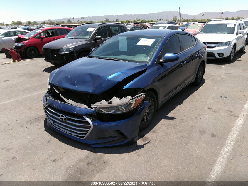 VIN 5NPD84LF3JH387147 2018 HYUNDAI ELANTRA SEL