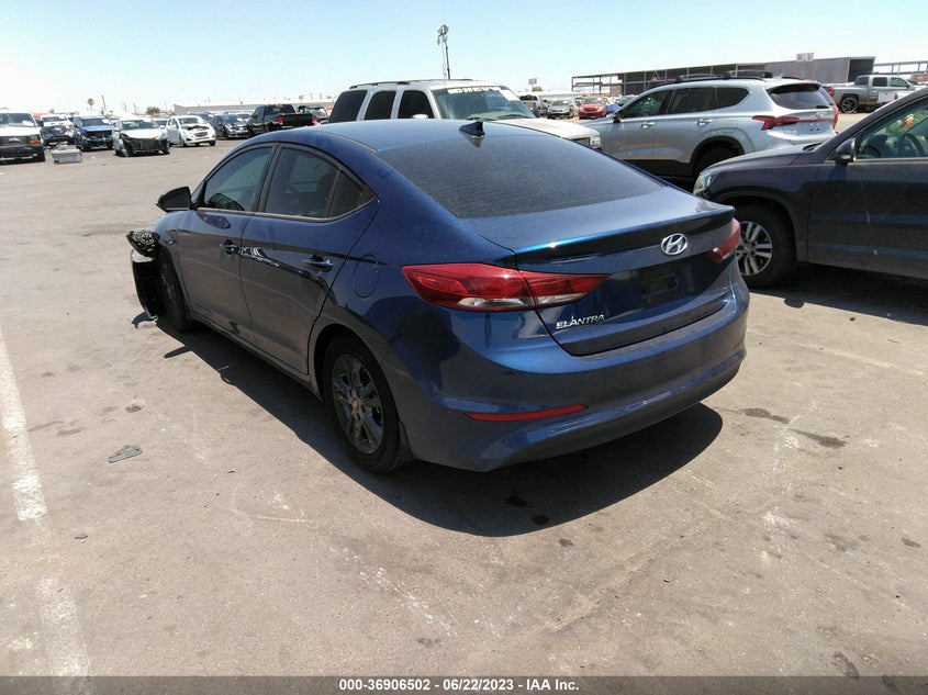 VIN 5NPD84LF3JH387147 2018 HYUNDAI ELANTRA SEL
