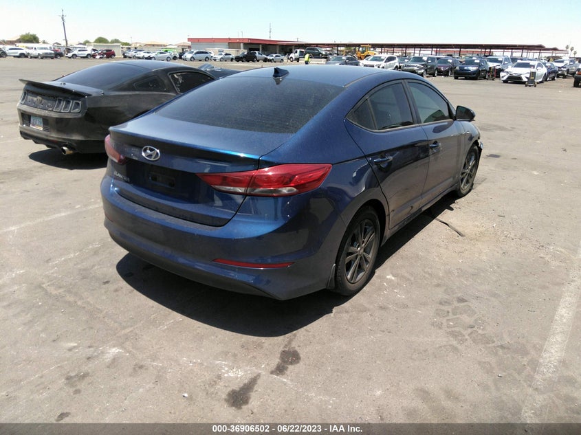 VIN 5NPD84LF3JH387147 2018 HYUNDAI ELANTRA SEL