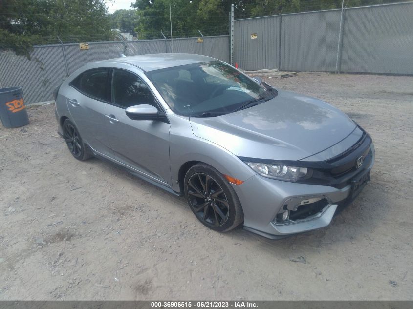 2017 HONDA CIVIC HATCHBACK SPORT - SHHFK7H40HU224630