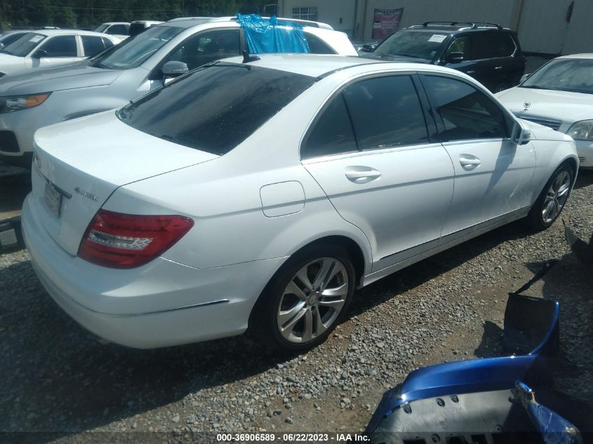 2013 MERCEDES-BENZ C-CLASS C 300 - WDDGF8AB1DG120677