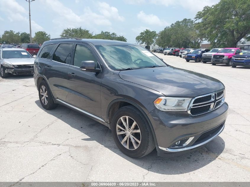 2016 DODGE DURANGO LIMITED - 1C4RDHDG2GC446483