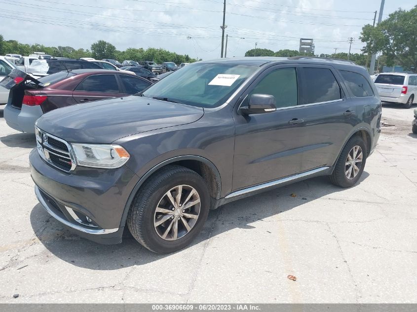 2016 DODGE DURANGO LIMITED - 1C4RDHDG2GC446483