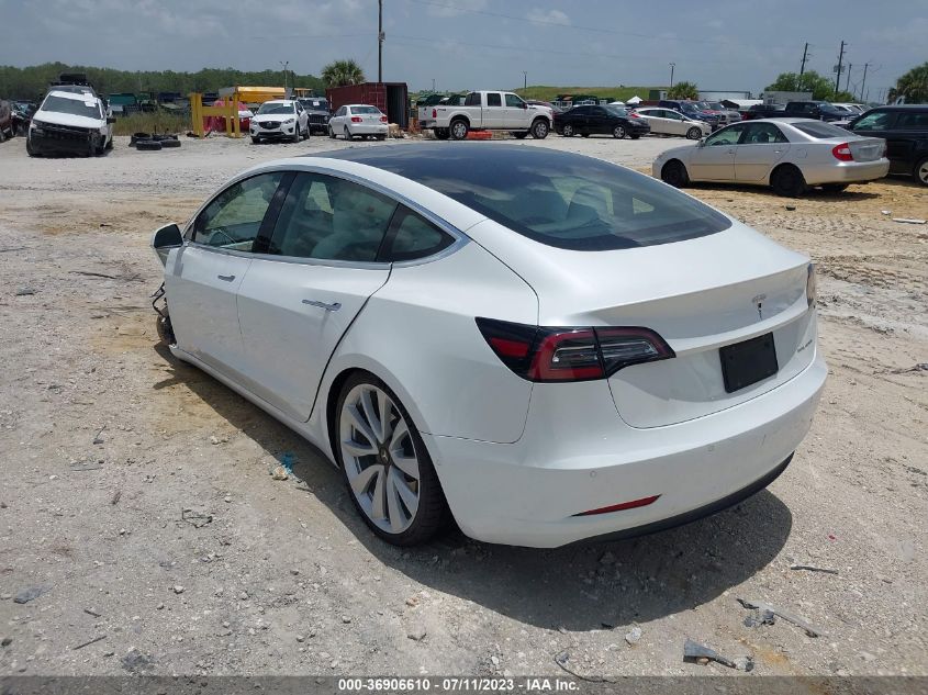 2019 TESLA MODEL 3 - 5YJ3E1EB0KF450640