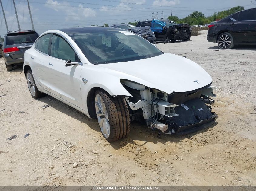 2019 TESLA MODEL 3 - 5YJ3E1EB0KF450640