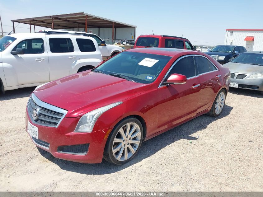 2014 CADILLAC ATS LUXURY RWD - 1G6AB5SX7E0169674