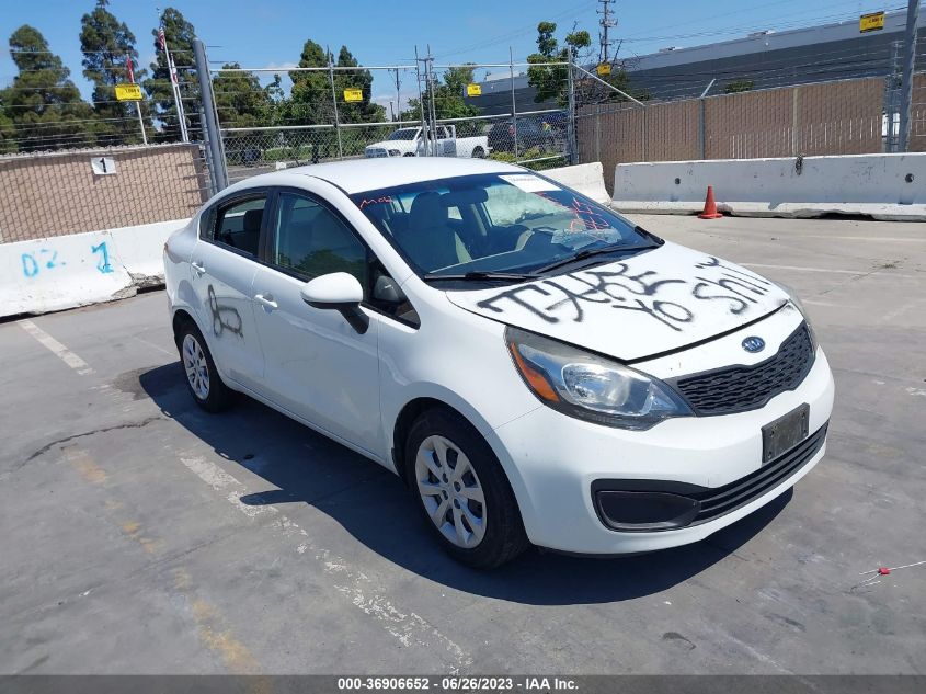 2013 KIA RIO LX - KNADM4A3XD6098587