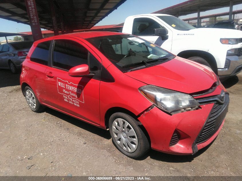 2015 TOYOTA YARIS - VNKJTUD38FA017615