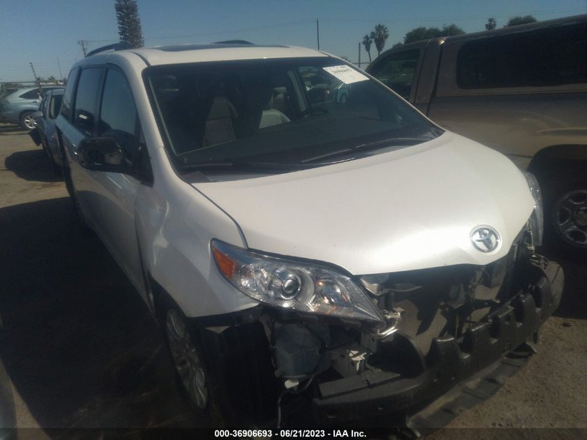 2015 TOYOTA SIENNA XLE/XLE AAS/LTD - 5TDYK3DC1FS595661