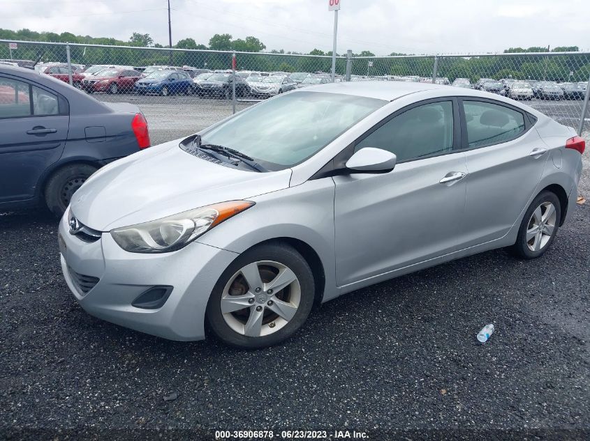 2013 HYUNDAI ELANTRA GLS - 5NPDH4AE4DH289484