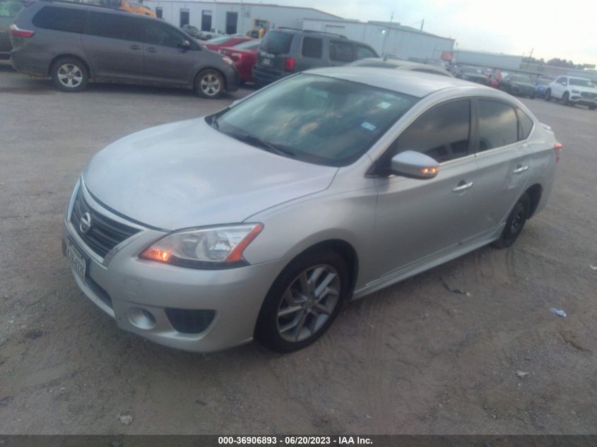 2015 NISSAN SENTRA SR - 3N1AB7AP8FY357544
