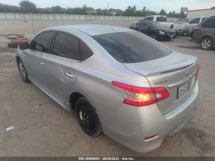 2015 NISSAN SENTRA SR - 3N1AB7AP8FY357544