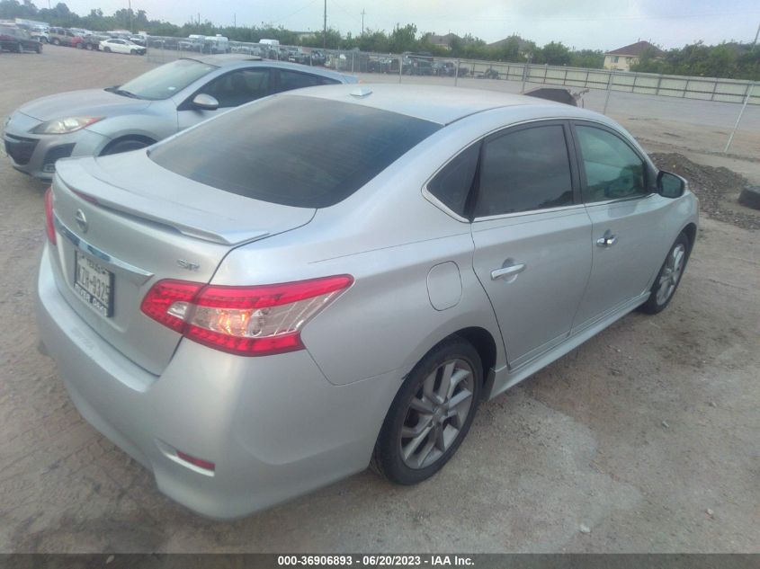 2015 NISSAN SENTRA SR - 3N1AB7AP8FY357544