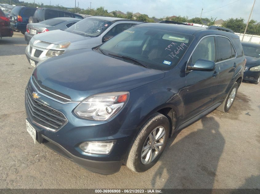 2016 CHEVROLET EQUINOX LT - 2GNALCEK7G6126419