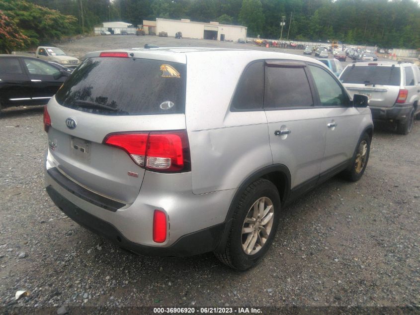 2014 KIA SORENTO LX - 5XYKT3A6XEG448316