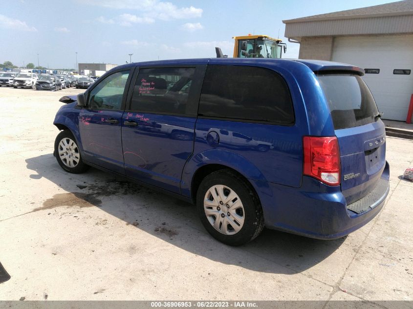 2019 DODGE GRAND CARAVAN SE - 2C4RDGBGXKR704181