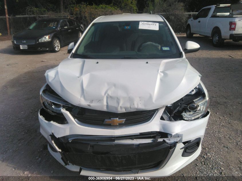 2017 CHEVROLET SONIC LT - 1G1JG6SH1H4175585