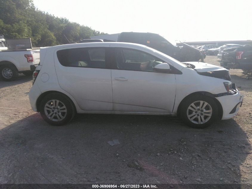 2017 CHEVROLET SONIC LT - 1G1JG6SH1H4175585