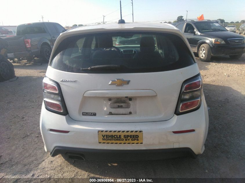 2017 CHEVROLET SONIC LT - 1G1JG6SH1H4175585
