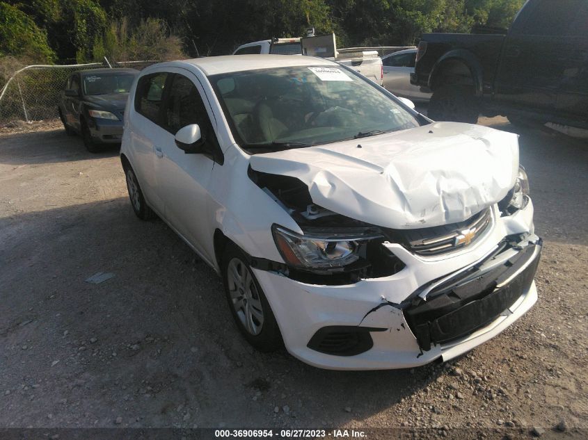 2017 CHEVROLET SONIC LT - 1G1JG6SH1H4175585