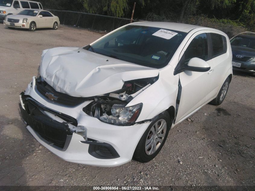 2017 CHEVROLET SONIC LT - 1G1JG6SH1H4175585